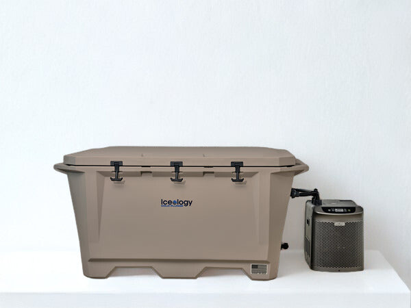 Iceology Cold Plunge Tub With Chiller | 100 Gallons | Cools to 39°F