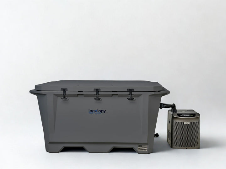 Iceology Cold Plunge Tub With Chiller | 100 Gallons | Cools to 39°F